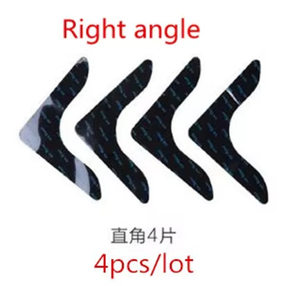 4-8Pcs/Lot Reusable Rug Mat Grippers Stops Carpet Slipping Silicone Grip Corners Pad Fixed Seamless Double-Sided Tape Hand Tools