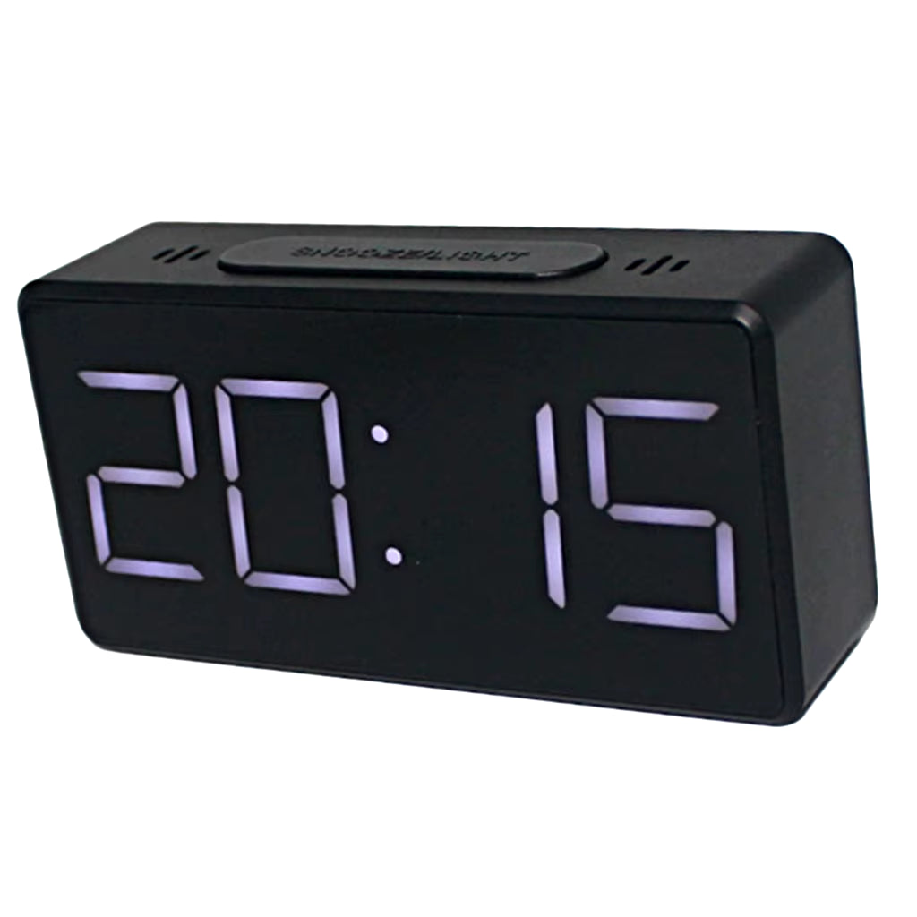 Led Digital Alarm Clock Bedside Desk Table Electronic Clock Battery Operated Mute Luminous Alarm Clock