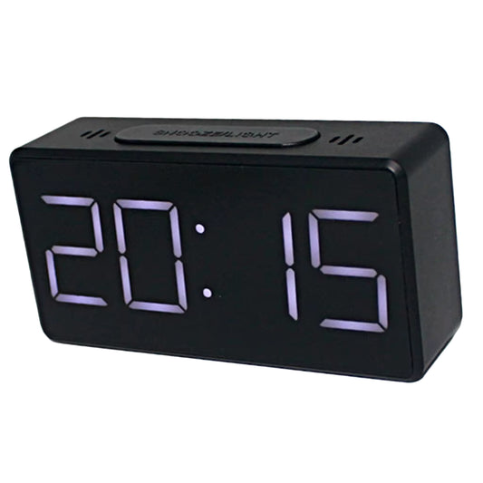 Led Digital Alarm Clock Bedside Desk Table Electronic Clock Battery Operated Mute Luminous Alarm Clock