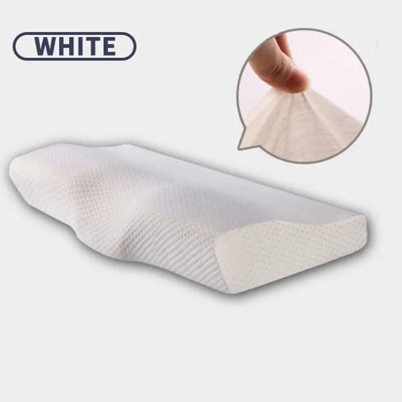 Memory Foam Pillow Orthopedic Pillow Cooling Gel Orthopedic Bed Pillow Reversible Sleep Butterfly Shaped Health Care Pillow