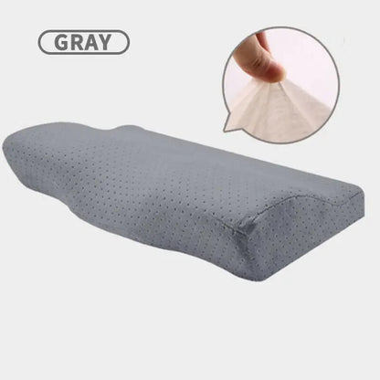 Memory Foam Pillow Orthopedic Pillow Cooling Gel Orthopedic Bed Pillow Reversible Sleep Butterfly Shaped Health Care Pillow